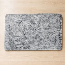 Concise Charcoal Pet Bed Cover Small, Easy Care