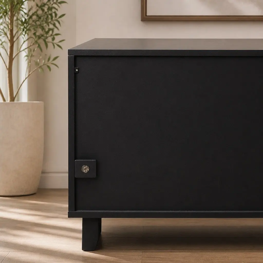 Cat Litter Box Cabinet with Scratch Board