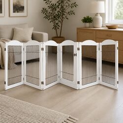Concise and Confident 6-Panel Pet Playpen for Pets
