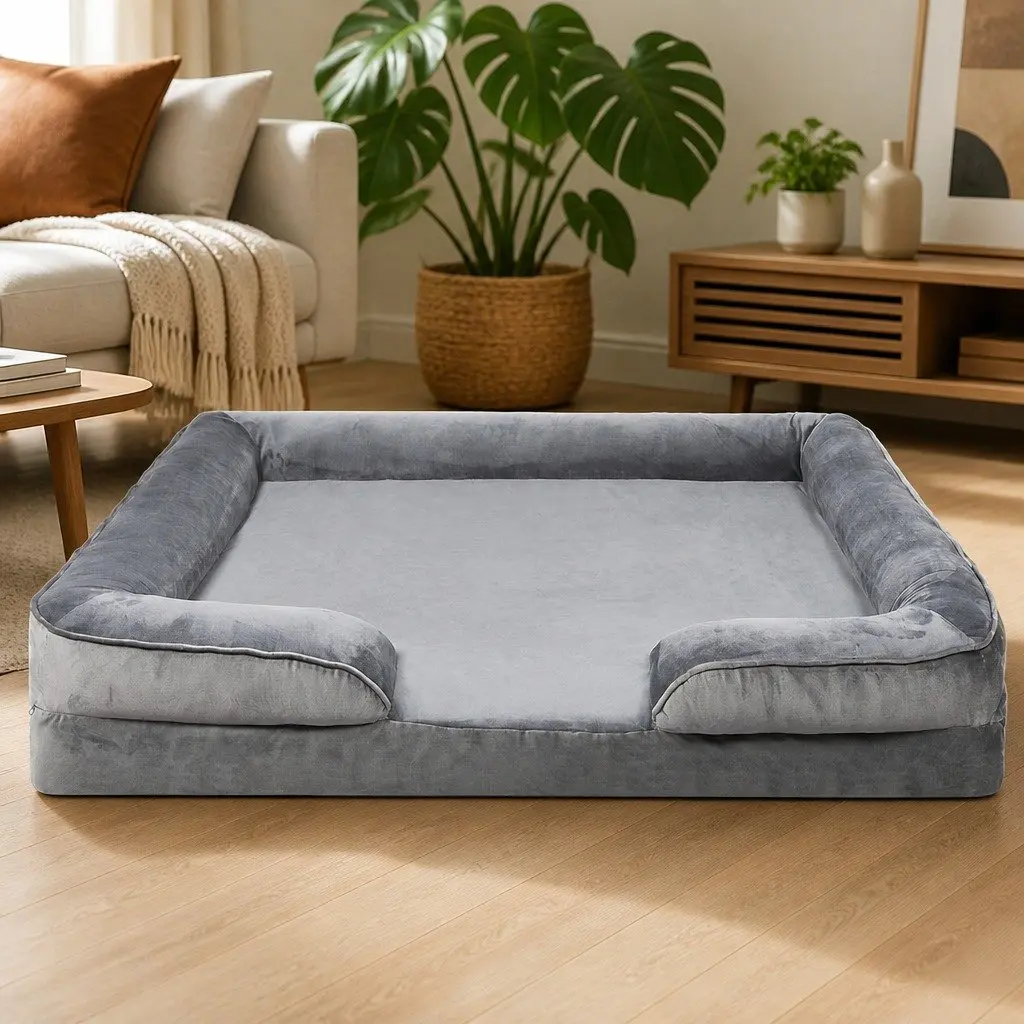 XXL Memory Foam Pet Bed for Comfort and Support