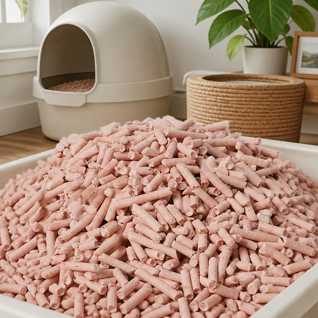 Tofu Cat Litter Clumping 2.5kg Biodegradable Soybean Fibre Odour Control Dust-Free Flushable