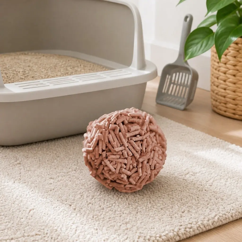 Tofu Cat Litter Clumping 2.5kg Biodegradable Soybean Fibre Odour Control Dust-Free Flushable