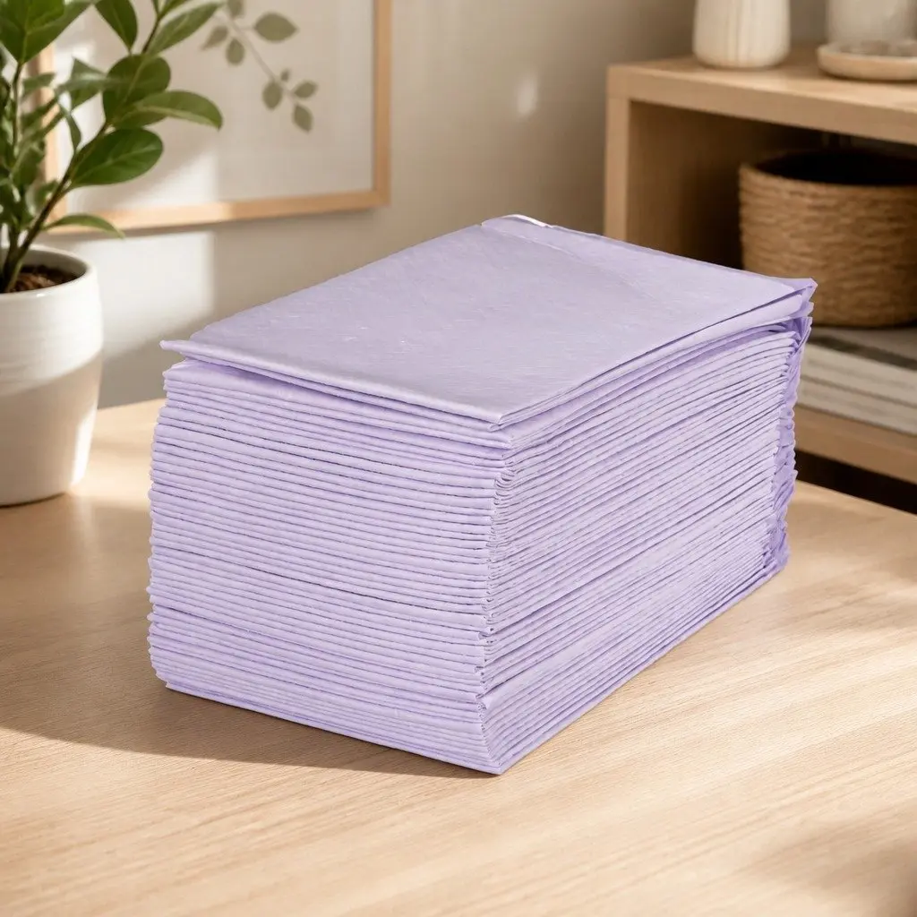 Pet Training Pad Lavender 60x60cm Absorbent Waterproof Odour Control