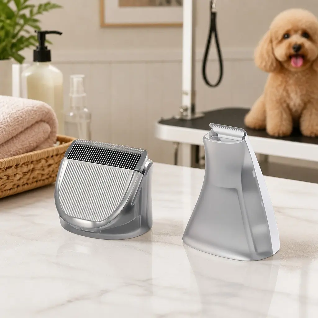 Pet Clipper Blades Set 2 Pcs Large Blade Paw Trimmer Grooming Replacement