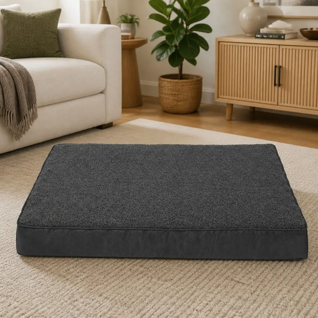 Orthopedic Pet Dog Bed Removable Washable Cover Non-Slip Bottom Foam Cushion XXL