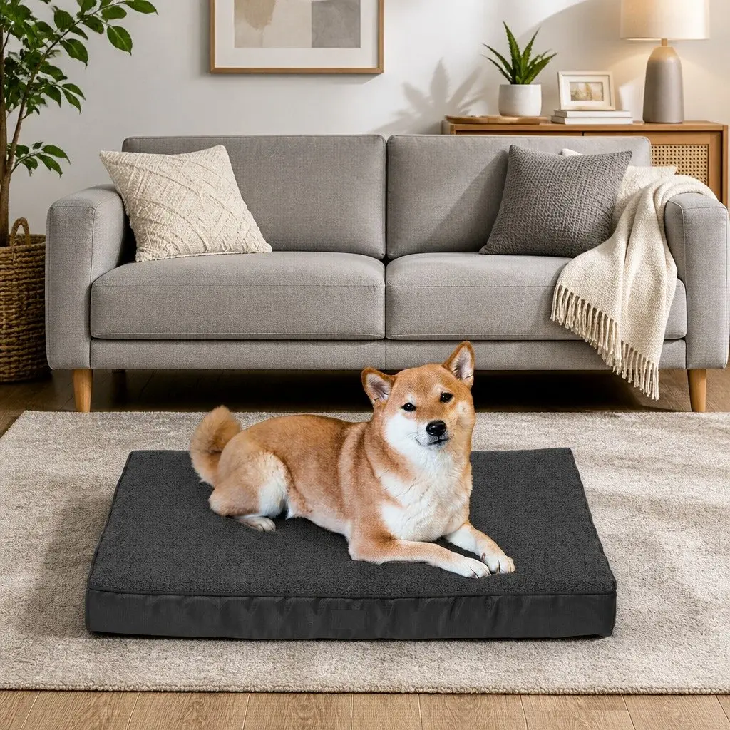 Orthopedic Pet Dog Bed Removable Washable Cover Non-Slip Bottom Foam Cushion XXL