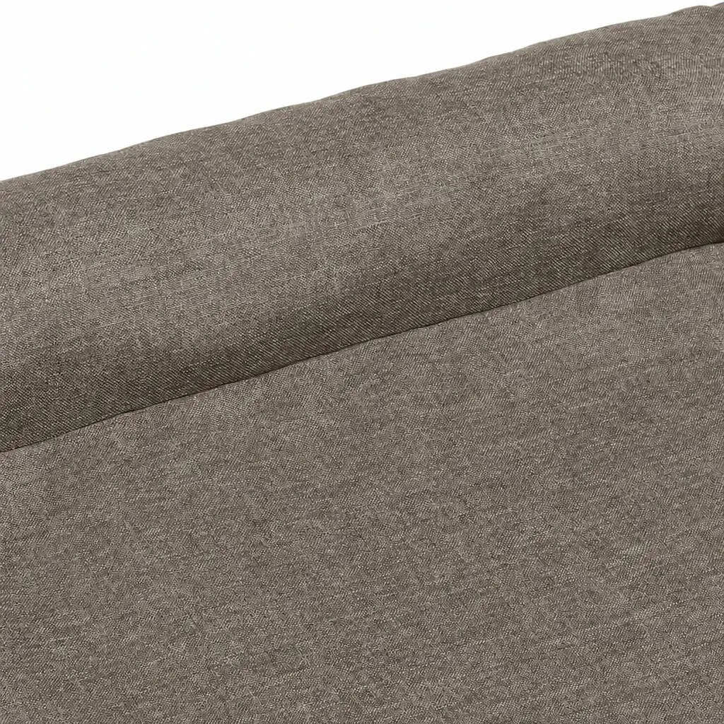 Orthopedic Dog Bed Coffee XXL Memory Foam L-Shaped Bolster Support for Large Dogs