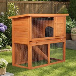 Your Friendly Outdoor Rabbit Hutch for Small Animals