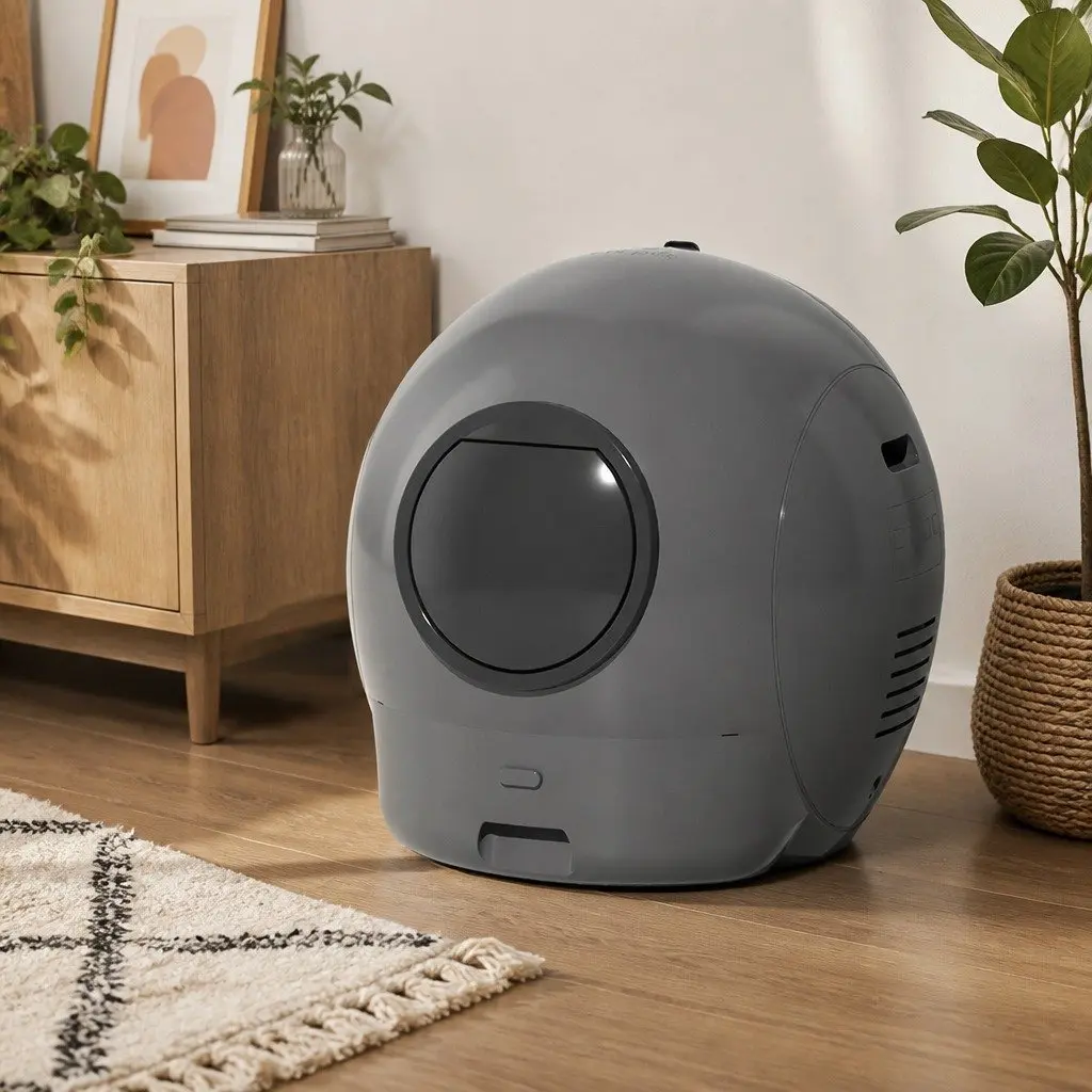 Self-Cleaning Cat Litter Box for Cat Owners