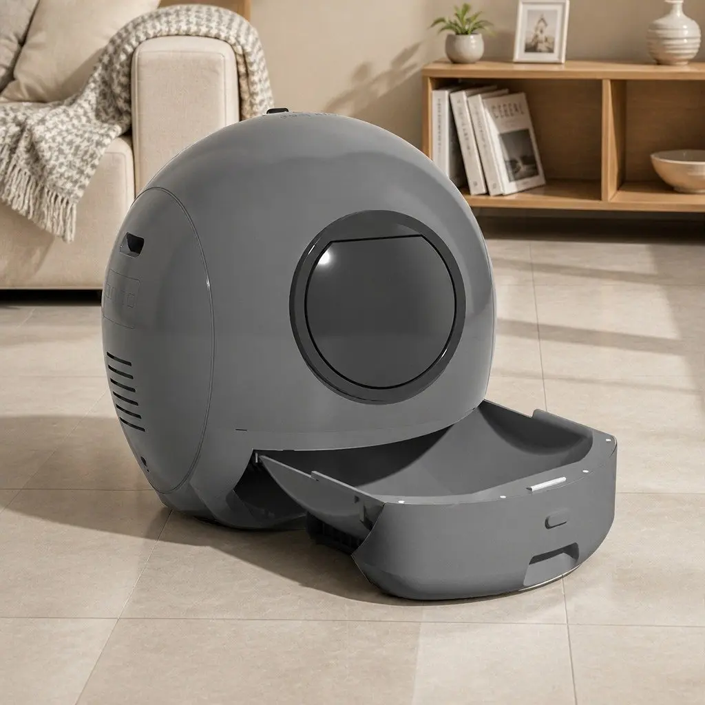 Self-Cleaning Cat Litter Box for Cat Owners