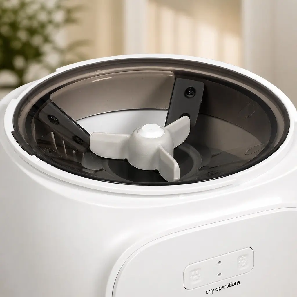 Automatic Pet Feeder White 4L WiFi App Control Smart Feeding Station