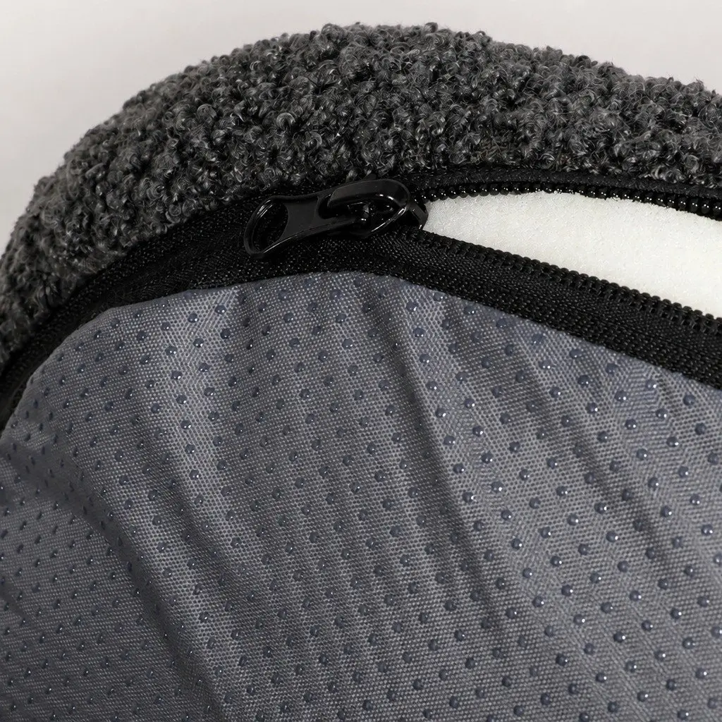 XL Orthopedic Dog Bed Grey 113cm Removable Washable Cover Waterproof Non-Slip Base