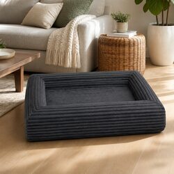 Comfort-Driven XL Grey Orthopedic Dog Bed for Your Pet