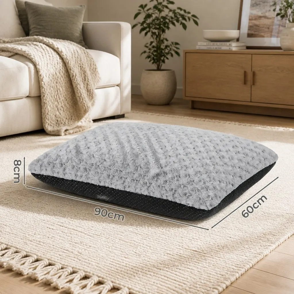 Dog Bed Pet Soft Plush Mattress Joint Support Senior Dogs Washable Comfortable
