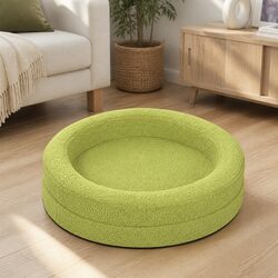 Orthopedic Dog Bed with Calming Support in Green