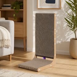 L-Shaped Cat Scratching Board: Simple and Effective