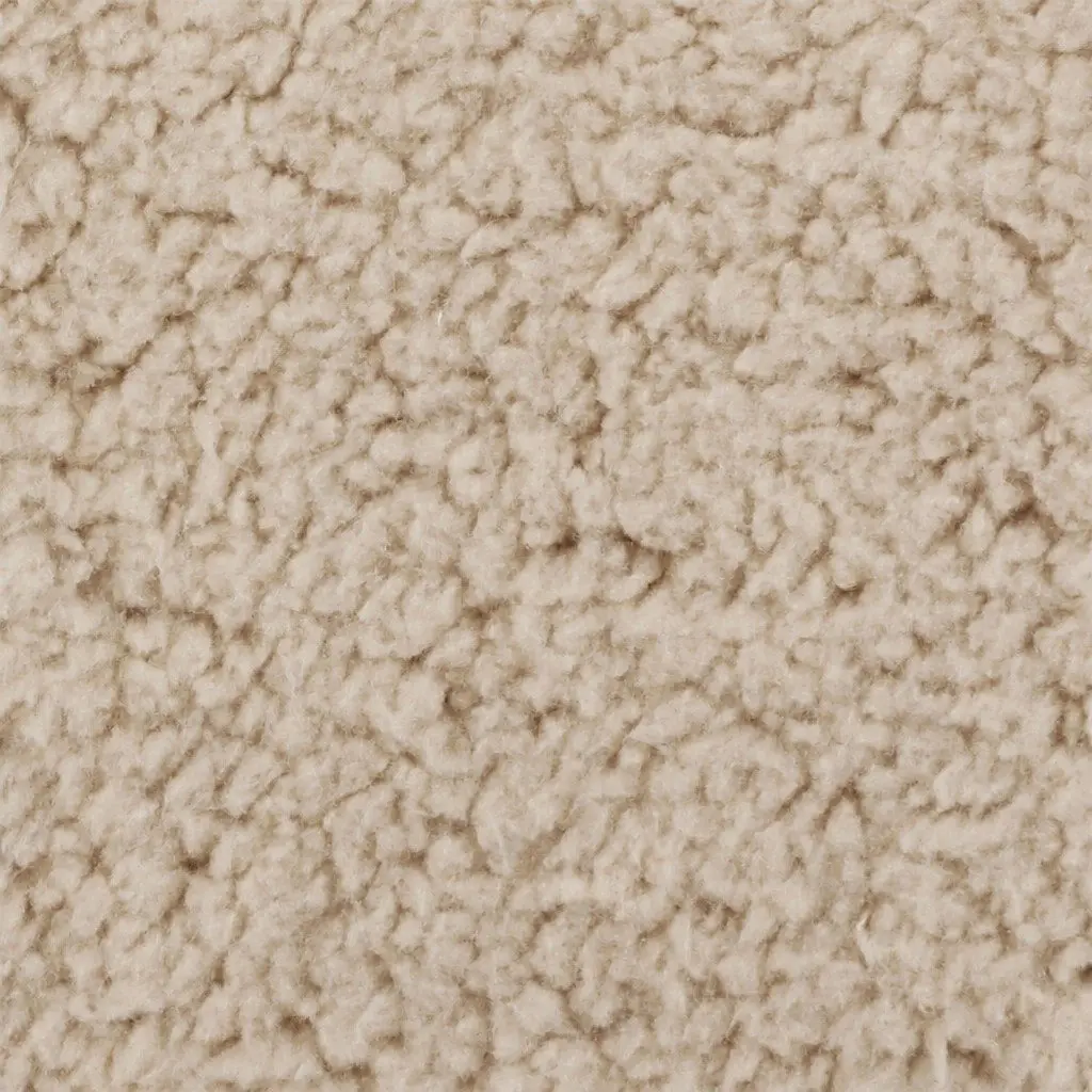 Dog Bed Beige 60x50cm Soft Sherpa Removable Washable Cover Non-Slip Indoor