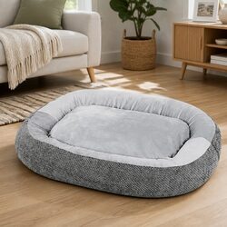 Pet Bed Washable Plush Orthopedic Soft Non Slip Indoor Dog Mat Cushion