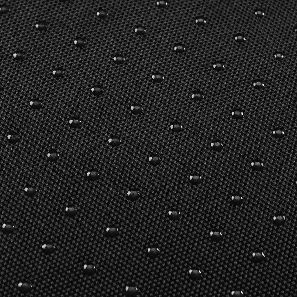 Orthopedic Dog Bed Black and White 120 cm x 90 cm Memory Foam Waterproof Sherpa Washable