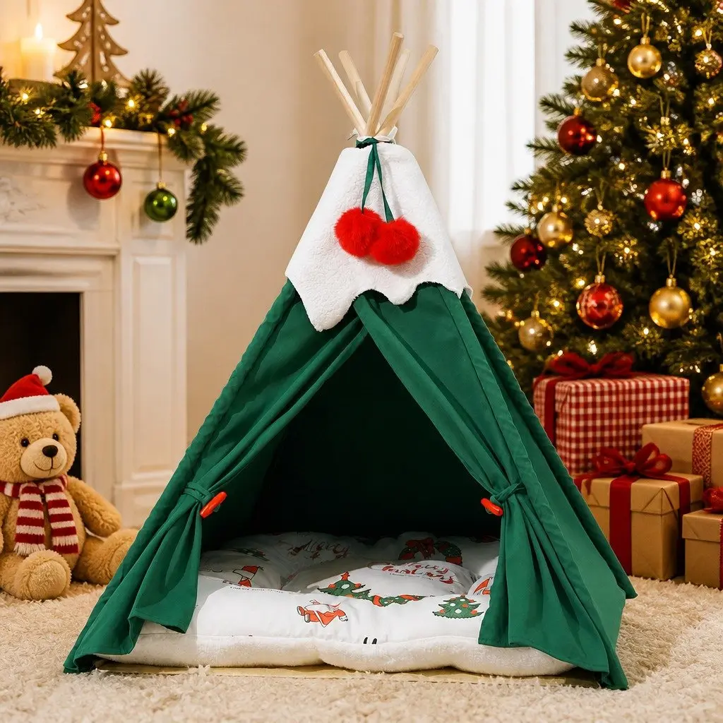 Indoor Pet Tent Bed for Small Animals