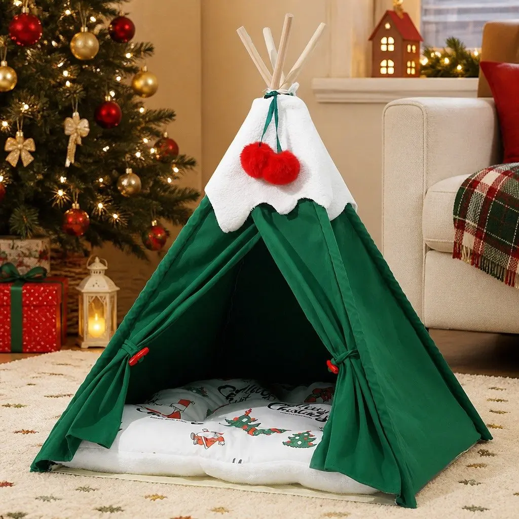 Indoor Pet Tent Bed for Small Animals