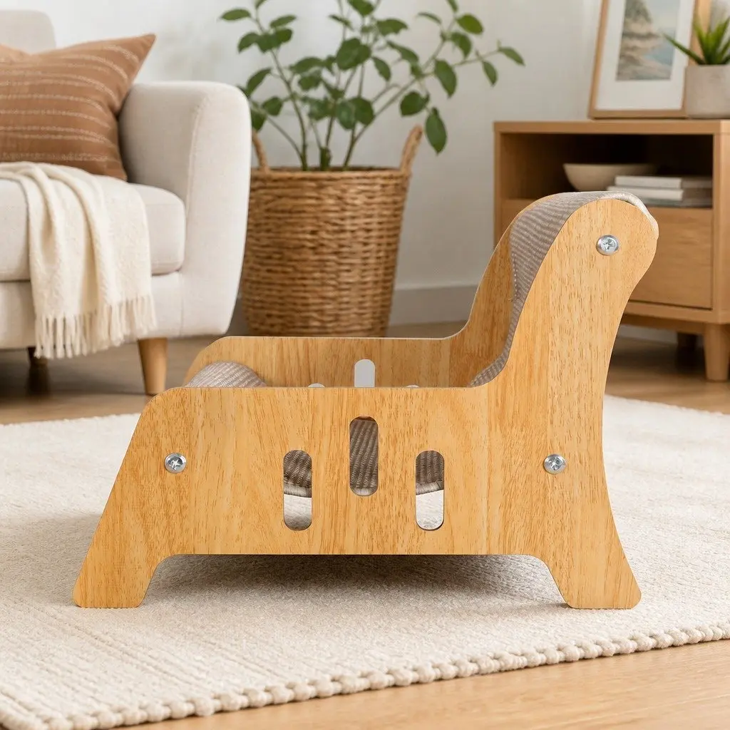 Cat Scratcher Bed Lounge Chair 52cm Scratching Pad Indoor Furniture Resting