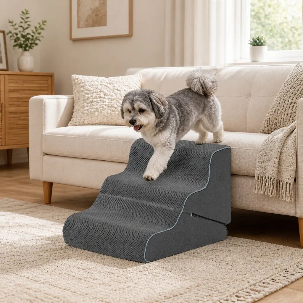 Adjustable Dog Ramp Stairs