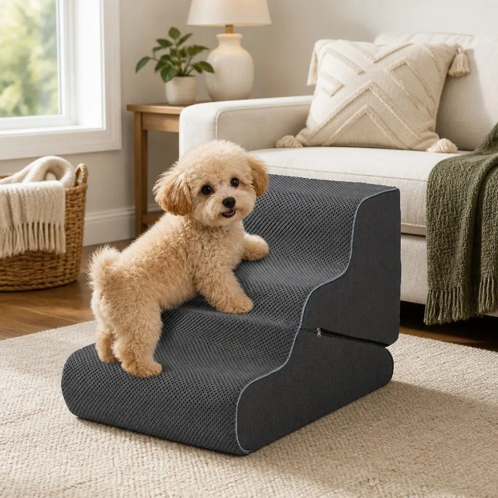 Adjustable Dog Ramp Stairs