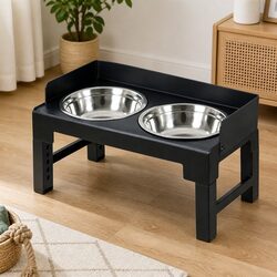 Simple and Effective Elevated Dog Bowl Stand for Large Dogs