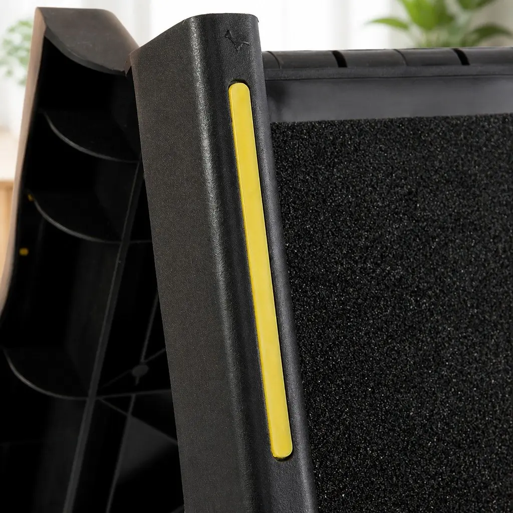 Dog Ramp Black Foldable Portable Safe Access for Large Breed Pets