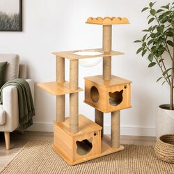 Sturdy Cat Tower with Essential Features