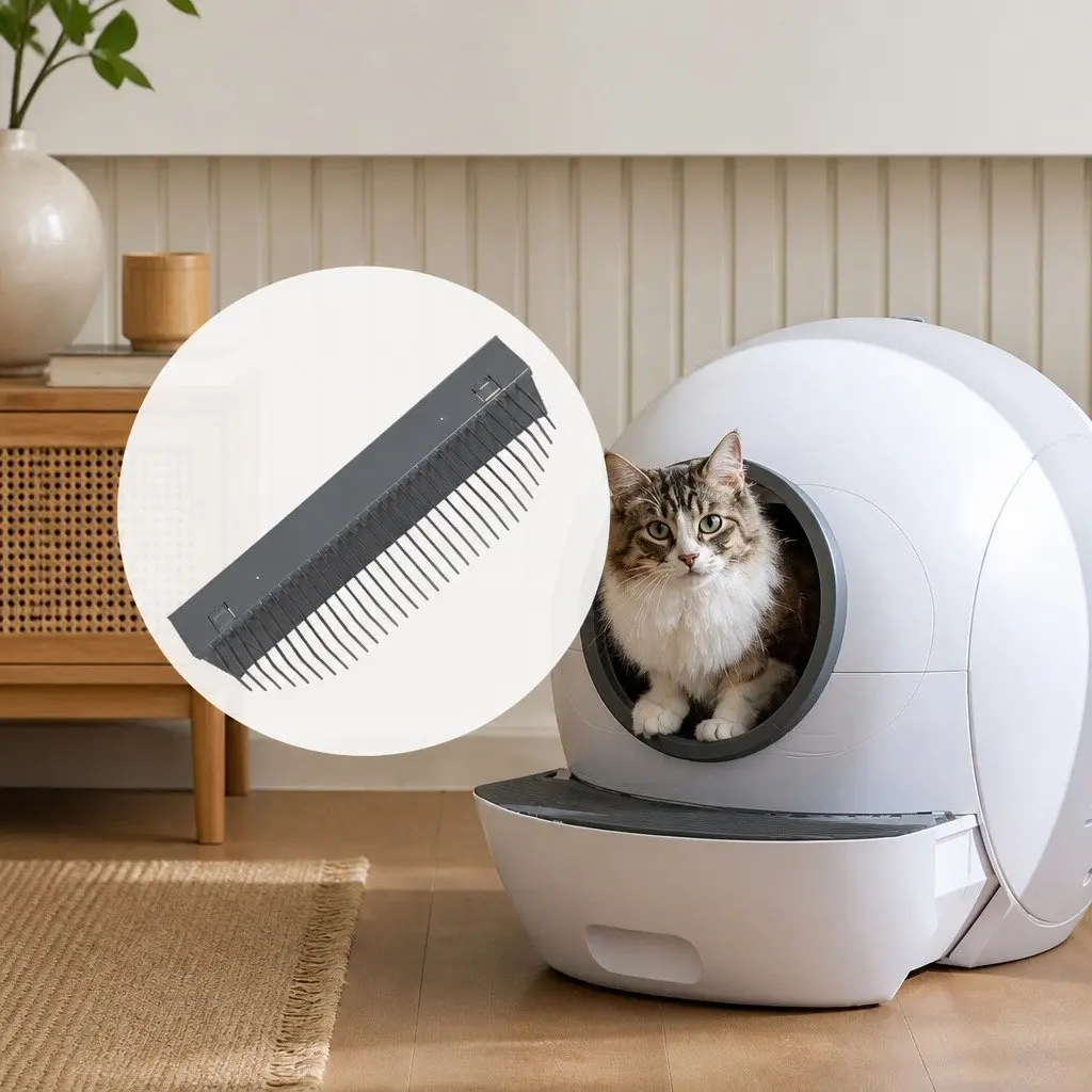 Rake for Automatic Litter Box Cleaning