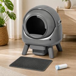Smart Self Cleaning Cat Litter Box APP Control Rolling Automatic Sifting Pet