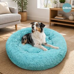 Cozy 120cm Round Pet Bed - Designed for Your Pet’s Comfort