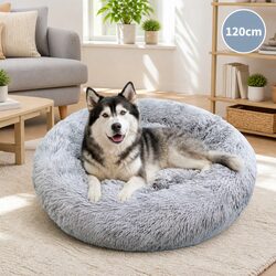 Concise and Comfortable 120cm Round Pet Bed
