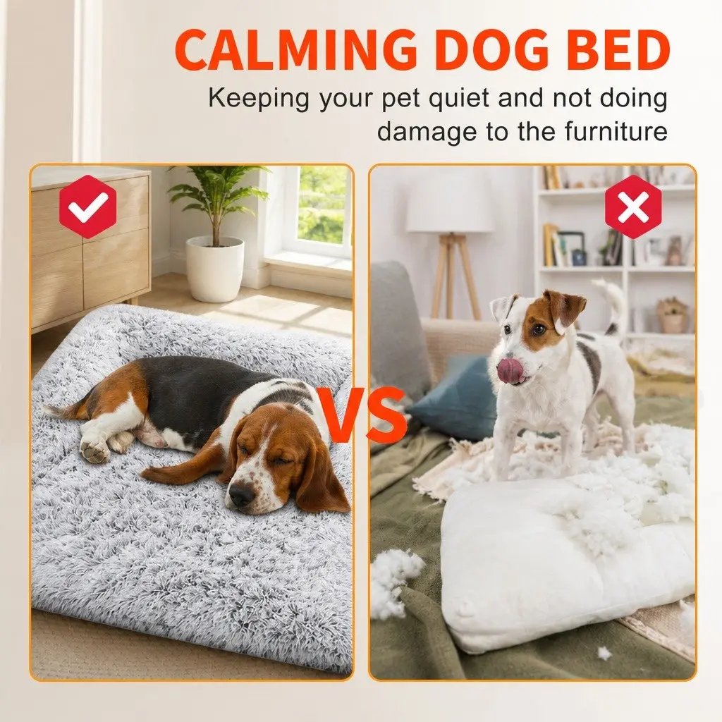 Pet Sofa Bed Gradient Grey Large Waterproof Non-Slip Cover Protector