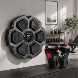 Compact Smart Music Punching Box with Gloves - Quick Setup