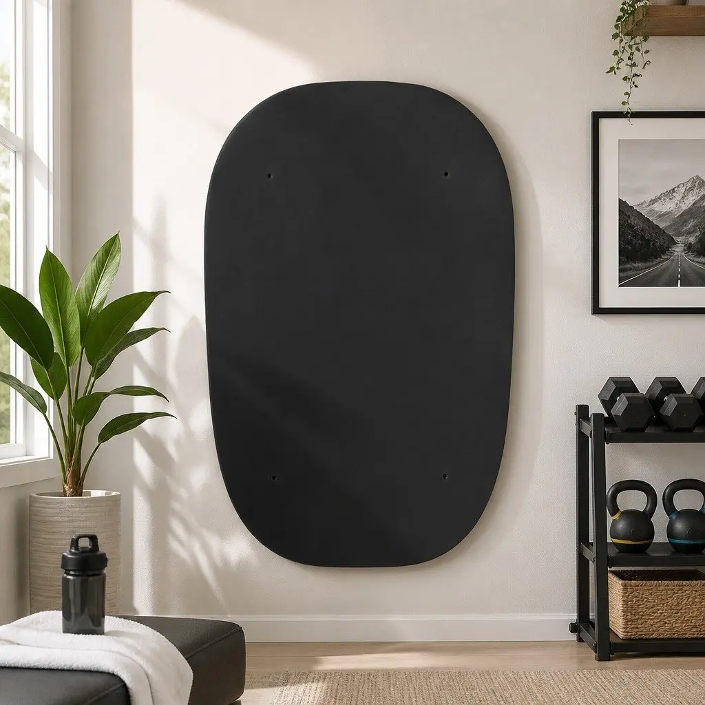 Music Boxing Machine Black Wall Mount Home Gym Training 10 Speed 9 Modes