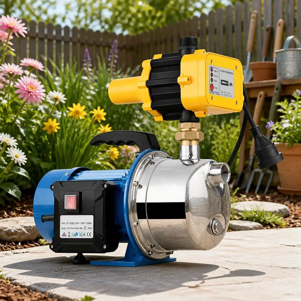 Garden Water Pump with Easy Setup