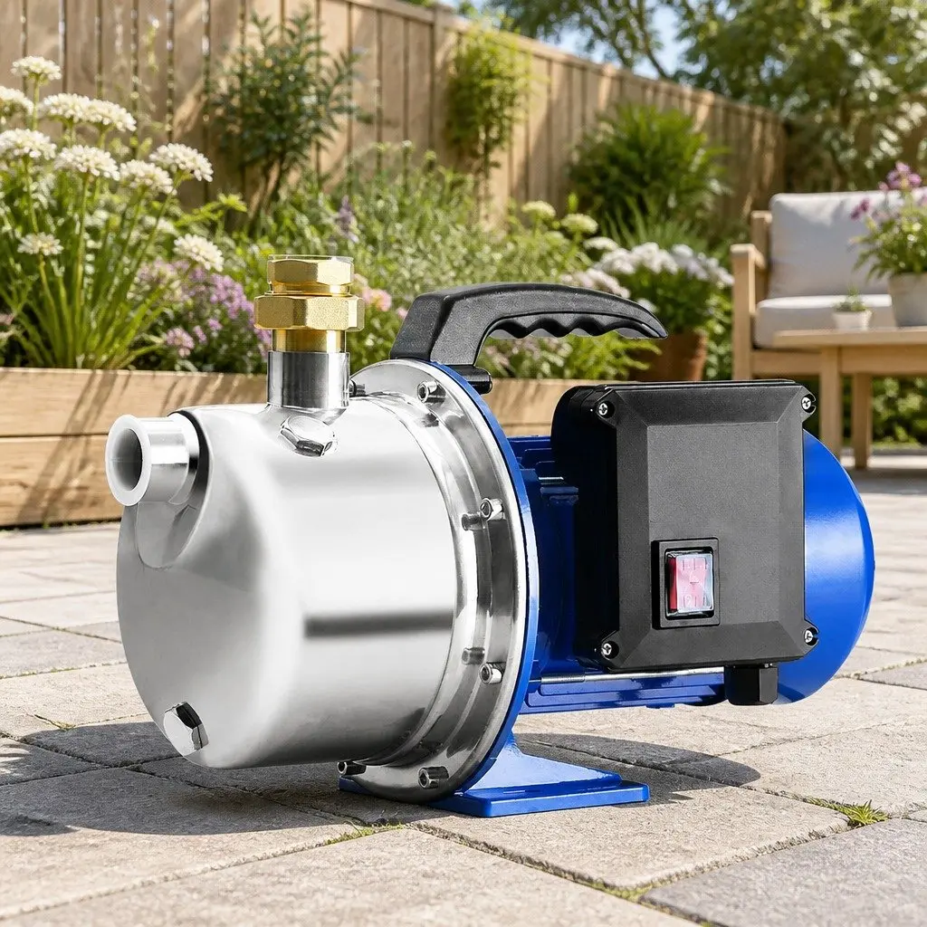 Irrigation Pump Black 1100W High Pressure Durable Garden Water Jet Pump