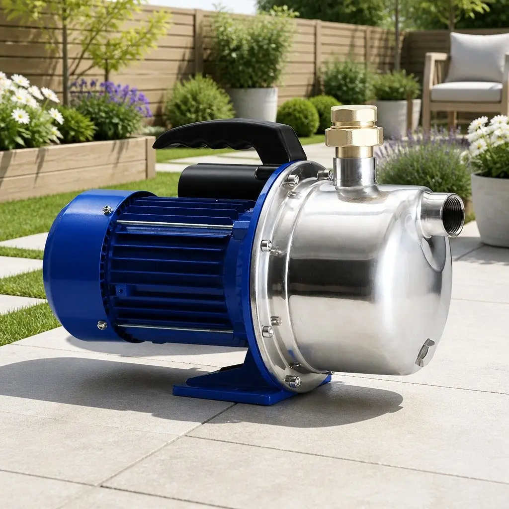 Irrigation Pump Black 1100W High Pressure Durable Garden Water Jet Pump