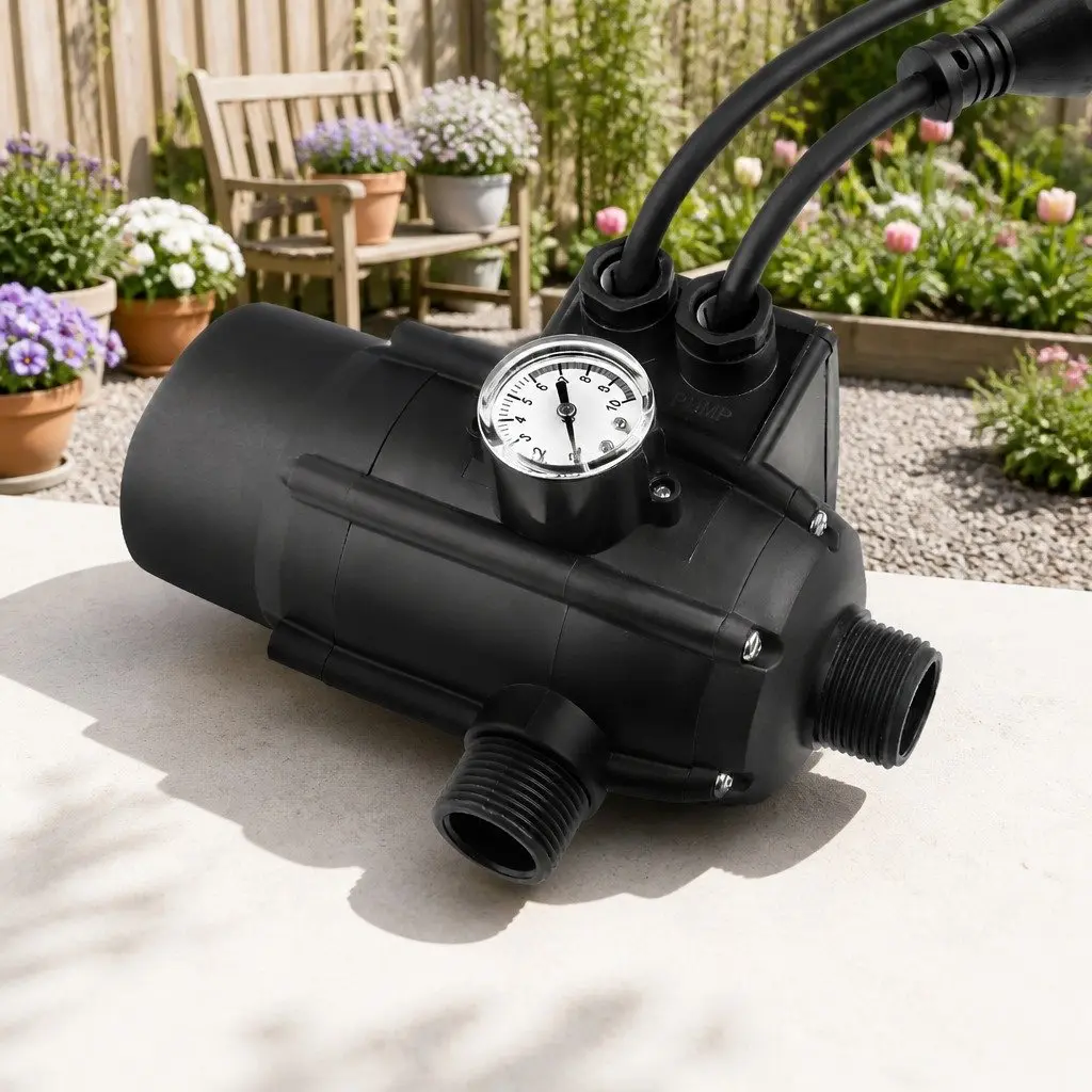Clean Water Pump Garden Irrigation Pool Booster Brass Impeller 35L/min