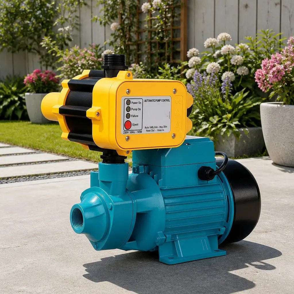 750W Water Pump with Automatic Pressure Control