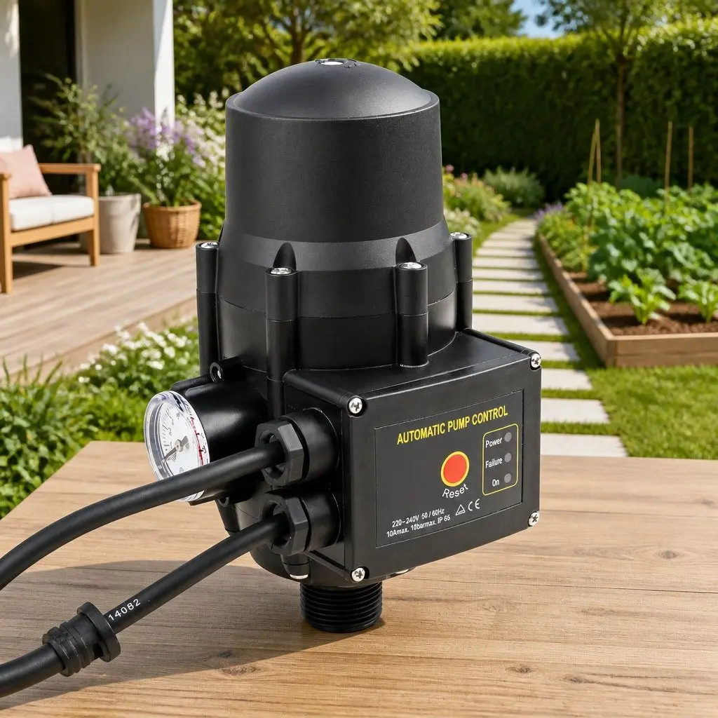 5-Stage Water Pump Black 2500W Maximum Pressure Self-Priming for Garden Irrigation and Household Water Transfer