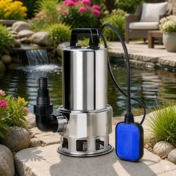 Compact and Powerful Submersible Pump 1800W 24000L/H