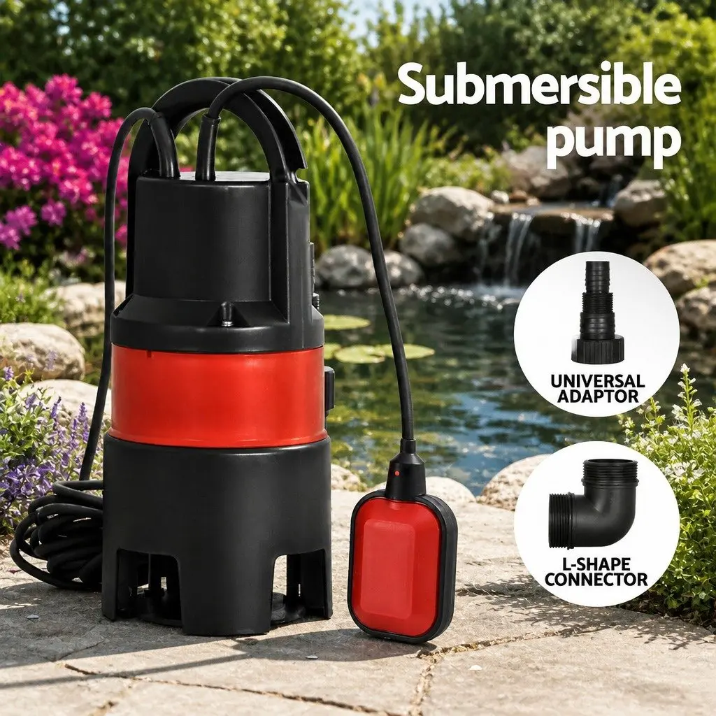 Submersible Pump 400W Dirty Water Sewage Bore Tank Well Drainage Portable