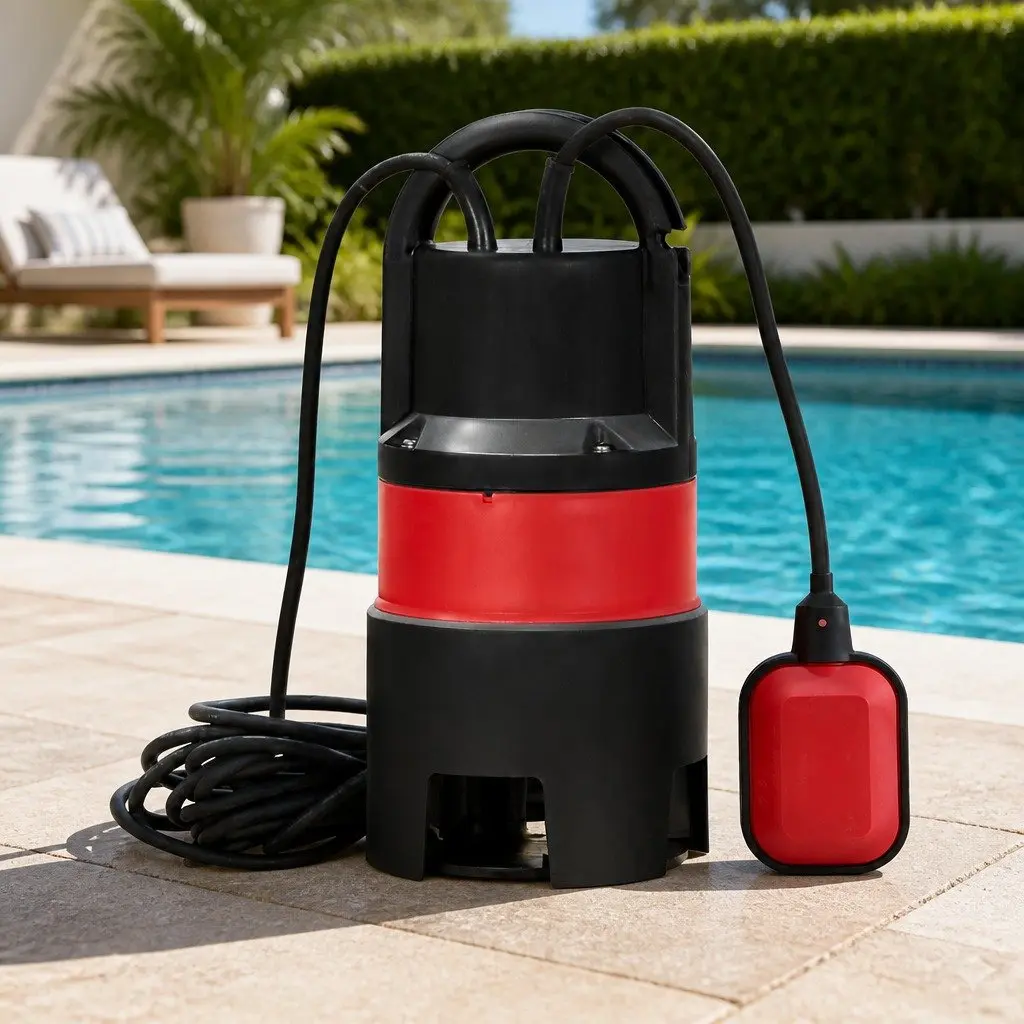 750W Submersible Water Pump Portable Heavy-duty Oil-cooled Electric Motor for Dirty and Clean Water Applications