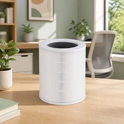 Air Purifier Replacement Filter 4 Layer HEPA Cartridge White Home Purification
