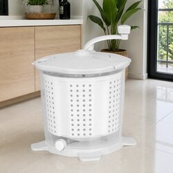 Portable Washing Machine with Manual Dryer - Ideal for Travel