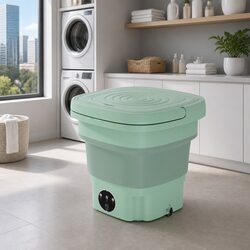 Compact Portable Washing Machine with Easy Functionality
